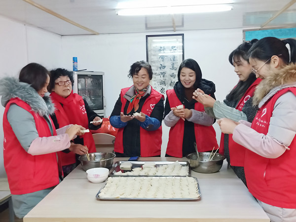 汉阴县新时代文明实践站里飘出的饺子香